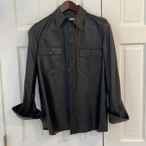 GABRIELA HEARST - BLACK LEATHER JACKET NWT - Picture 7 of 17